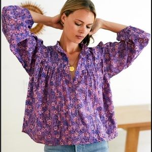 Emerson Fry Emmaline Blouse Sz M